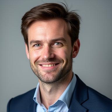 Professional headshot of Liam Kelly, Chief Actuary at Emerald Shield Insurance.